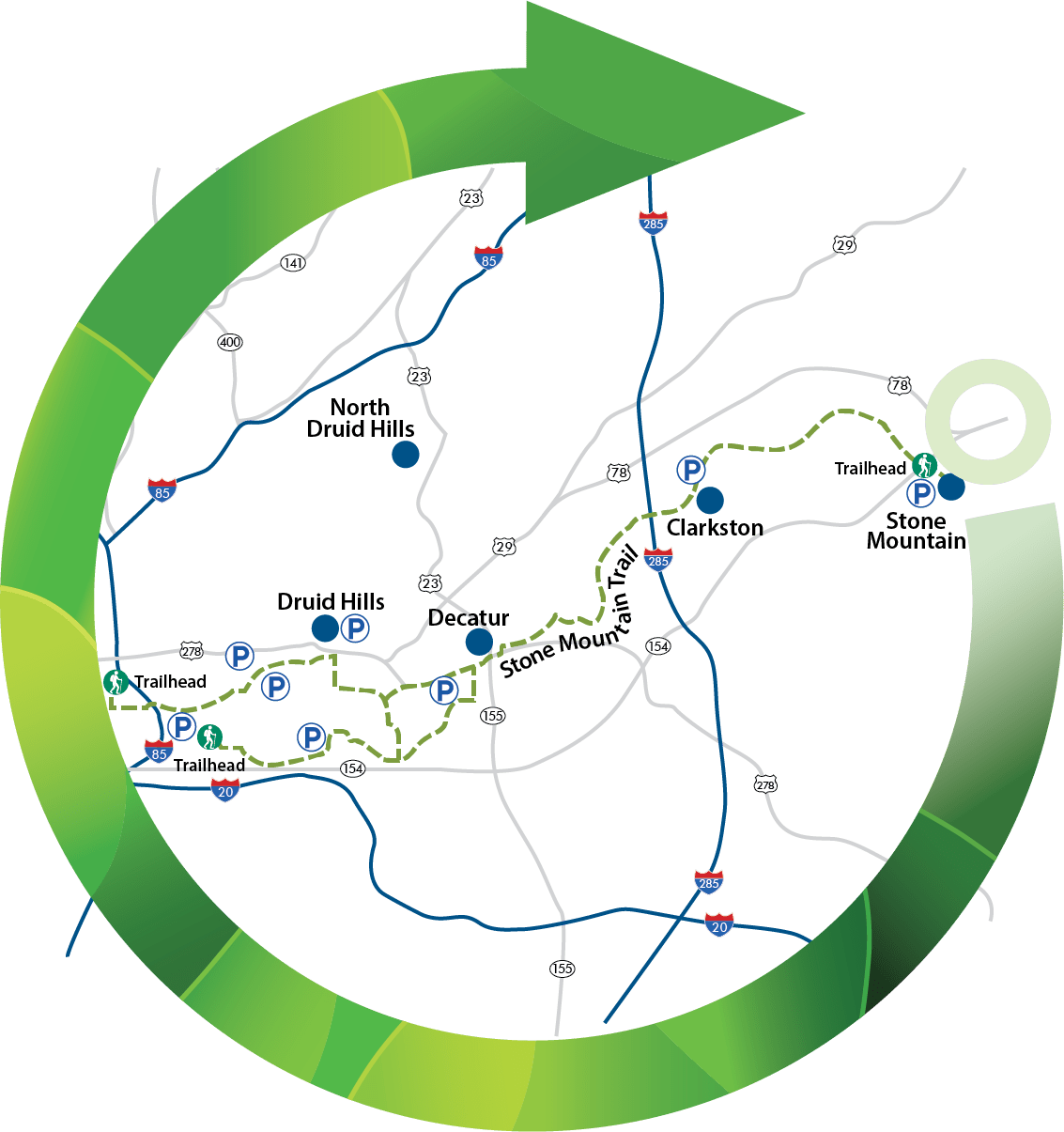 Stone Mountain Trail (PATH Foundation)